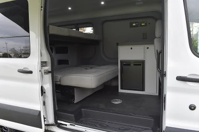 CUSTOM RV CAMPER TRAVEL VAN 5 PASSENGER BIKE HAULER OUTBACK MOUNTAIN VANS BY WALDOCH - 2020 FORD TRANSIT CUSTOM - Image 14 of 20