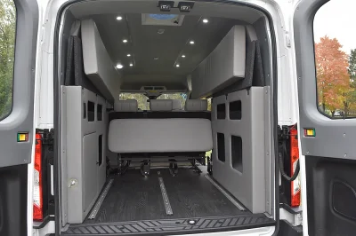 CUSTOM RV CAMPER TRAVEL VAN 5 PASSENGER BIKE HAULER OUTBACK MOUNTAIN VANS BY WALDOCH - 2020 FORD TRANSIT CUSTOM - Image 19 of 20