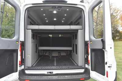 CUSTOM RV CAMPER TRAVEL VAN 5 PASSENGER BIKE HAULER OUTBACK MOUNTAIN VANS BY WALDOCH - 2020 FORD TRANSIT CUSTOM - Image 6 of 20