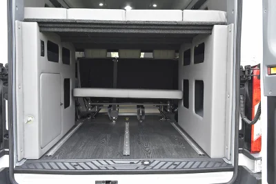 CUSTOM RV CAMPER TRAVEL VAN 5 PASSENGER BIKE HAULER OUTBACK MOUNTAIN VANS BY WALDOCH - 2020 FORD TRANSIT CUSTOM - Image 7 of 20