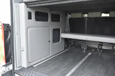 CUSTOM RV CAMPER TRAVEL VAN 5 PASSENGER BIKE HAULER OUTBACK MOUNTAIN VANS BY WALDOCH - 2020 FORD TRANSIT CUSTOM - Image 10 of 20