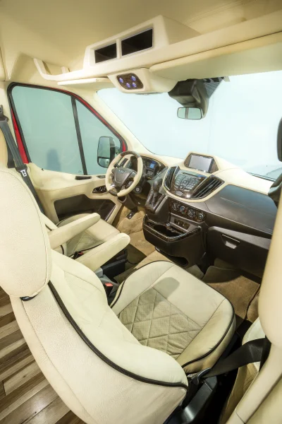 2015 CUSTOM BUILD FORD SEMA BUILD 50” BIG SCREEN TV 148 MEDIUM ROOF TRANSIT WALDOCH CONVERSION VAN - 2020 FORD TRANSIT GALAXY - Image 11 of 17