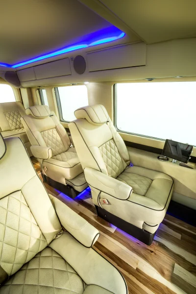 2015 CUSTOM BUILD FORD SEMA BUILD 50” BIG SCREEN TV 148 MEDIUM ROOF TRANSIT WALDOCH CONVERSION VAN - 2020 FORD TRANSIT GALAXY - Image 16 of 17