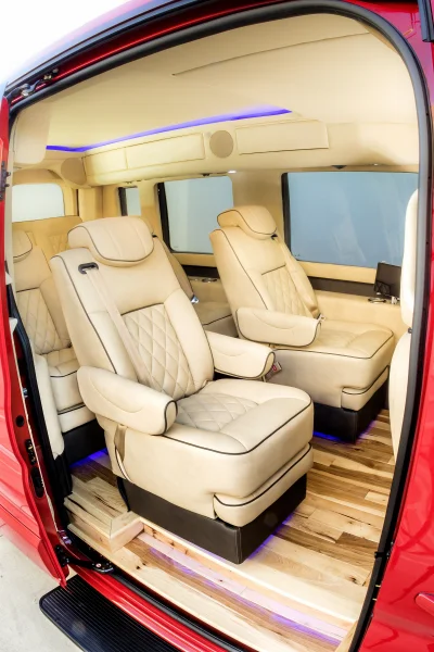 2015 CUSTOM BUILD FORD SEMA BUILD 50” BIG SCREEN TV 148 MEDIUM ROOF TRANSIT WALDOCH CONVERSION VAN - 2020 FORD TRANSIT GALAXY - Image 8 of 17