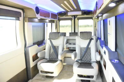 SHADOW BLACK AND GOLD - 2020 FORD TRANSIT GALAXY - Image 11 of 14