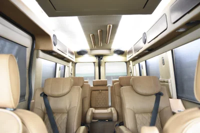 9 PASSENGER VAN LUXURY TRAVEL CONVERSION VANS ONLY WAY TO TRAVEL BY WALDOCH BEST VAN IN THE INDUSTRIES - 2020 FORD TRANSIT GALAXY - Image 18 of 20