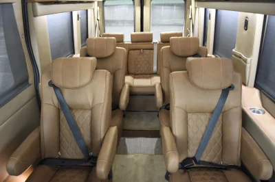 9 PASSENGER VAN LUXURY TRAVEL CONVERSION VANS ONLY WAY TO TRAVEL BY WALDOCH BEST VAN IN THE INDUSTRIES - 2020 FORD TRANSIT GALAXY - Image 19 of 20