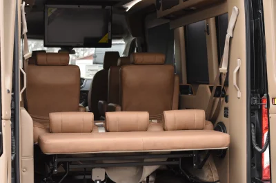 9 PASSENGER VAN LUXURY TRAVEL CONVERSION VANS ONLY WAY TO TRAVEL BY WALDOCH BEST VAN IN THE INDUSTRIES - 2020 FORD TRANSIT GALAXY - Image 7 of 20