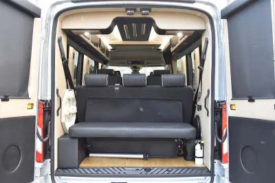 INGOT SILVER 10 TAN INTERIOR - 2020 FORD TRANSIT GALAXY - Image 5 of 22