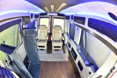FORD TRANSIT 130 MEDIUM ROOF RED TRANSIT GALAXY VANS - CONVERSION VAN PERSONAL USE MOBILITY - 2020 FORD TRANSIT GALAXY - Image 1 of 29