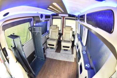 FORD TRANSIT 130 MEDIUM ROOF RED TRANSIT GALAXY VANS - CONVERSION VAN PERSONAL USE MOBILITY - 2020 FORD TRANSIT GALAXY - Image 16 of 29