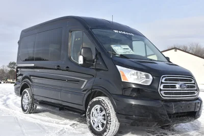 7 PASSENGER CONVERSION VAN LUXURY TRAVEL LOTS OF STORAGE BLACK & TAN INTERIOR BY WALDOCH - 2020 FORD TRANSIT GALAXY - Image 2 of 35
