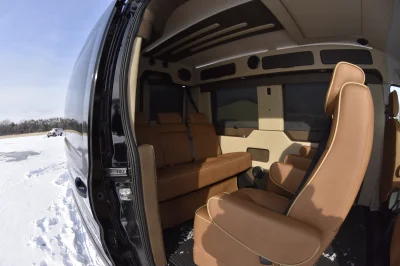 7 PASSENGER CONVERSION VAN LUXURY TRAVEL LOTS OF STORAGE BLACK & TAN INTERIOR BY WALDOCH - 2020 FORD TRANSIT GALAXY - Image 35 of 35