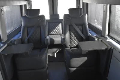 148 EL FORD TRANSIT CONVERSION VAN HIGH ROOF 9 SEATER LIMO MEETING WORK STATION JET DESKS CUSTOM - 2020 FORD TRANSIT GALAXY - Image 18 of 64