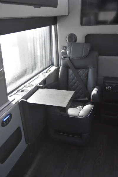 148 EL FORD TRANSIT CONVERSION VAN HIGH ROOF 9 SEATER LIMO MEETING WORK STATION JET DESKS CUSTOM - 2020 FORD TRANSIT GALAXY - Image 24 of 64