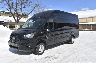 148 EL FORD TRANSIT CONVERSION VAN HIGH ROOF 9 SEATER LIMO MEETING WORK STATION JET DESKS CUSTOM - 2020 FORD TRANSIT GALAXY - Image 5 of 64