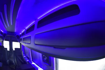 148 EL FORD TRANSIT CONVERSION VAN HIGH ROOF 9 SEATER LIMO MEETING WORK STATION JET DESKS CUSTOM - 2020 FORD TRANSIT GALAXY - Image 44 of 64