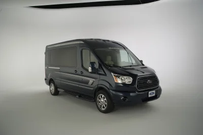 CUSTOM CONVERSION VAN ON FORD TRANSIT PHOTO SHOOT AT FORD FACTORY IN MICHIGAN WALDOCH VANS - 2020 FORD TRANSIT GALAXY - Image 90 of 116