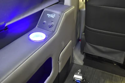 CUSTOM FORD TRANSIT GALAXY MOBILITY 5 PASSENGER VAN RICON LIFT GREY LUXURY VAN - WALDOCH - 2020 FORD TRANSIT GALAXY - Image 3 of 20