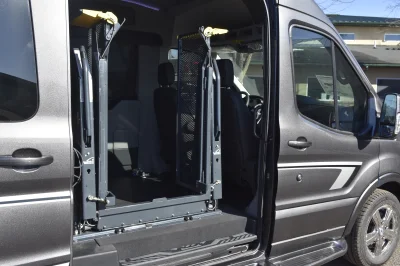 CUSTOM FORD TRANSIT GALAXY MOBILITY 5 PASSENGER VAN RICON LIFT GREY LUXURY VAN - WALDOCH - 2020 FORD TRANSIT GALAXY - Image 20 of 20
