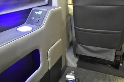 CUSTOM FORD TRANSIT GALAXY MOBILITY 5 PASSENGER VAN RICON LIFT GREY LUXURY VAN - WALDOCH - 2020 FORD TRANSIT GALAXY - Image 4 of 20