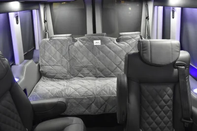 CUSTOM FORD TRANSIT GALAXY MOBILITY 5 PASSENGER VAN RICON LIFT GREY LUXURY VAN - WALDOCH - 2020 FORD TRANSIT GALAXY - Image 8 of 20