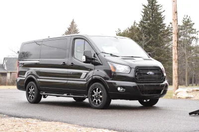 SHADOW BLACK 1 - 2020 FORD TRANSIT LANDMARK - Image 1 of 5