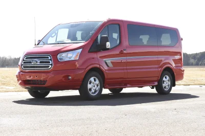 RACE RED - 2020 FORD TRANSIT LANDMARK - Image 1 of 19