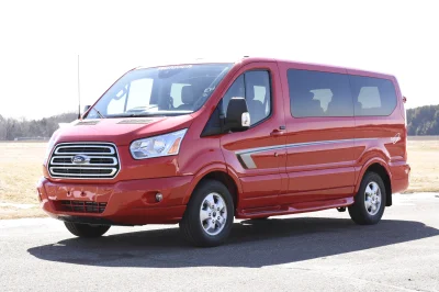 RACE RED - 2020 FORD TRANSIT LANDMARK - Image 3 of 19