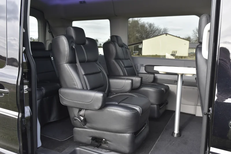 Ford Transit 130 7 Passenger Conversion Van Luxury Travel Family vehicle by Waldoch LandMark Edition by Waldoch Crafts