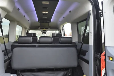 FORD TRANSIT 130 7 PASSENGER CONVERSION VAN LUXURY TRAVEL FAMILY VEHICLE BY WALDOCH LANDMARK EDITION - 2020 FORD TRANSIT LANDMARK - Image 10 of 18