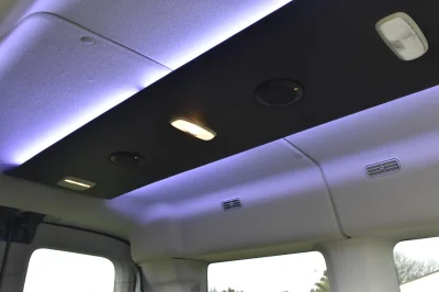 FORD TRANSIT 130 7 PASSENGER CONVERSION VAN LUXURY TRAVEL FAMILY VEHICLE BY WALDOCH LANDMARK EDITION - 2020 FORD TRANSIT LANDMARK - Image 14 of 18