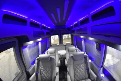 FORD TRANSIT 148 EL LIMO PASSENGER VAN DRINK AND RIDE IN MOST STATES - WALDOCH CONVERSION VAN - 2020 FORD TRANSIT LIMO - Image 11 of 59