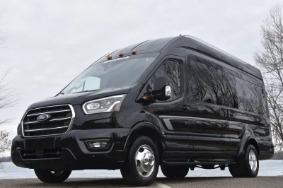 FORD TRANSIT 148 EL LIMO PASSENGER VAN DRINK AND RIDE IN MOST STATES - WALDOCH CONVERSION VAN - 2020 FORD TRANSIT LIMO - Image 3 of 59