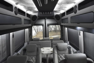 FORD TRANSIT 148 EL LIMO PASSENGER VAN DRINK AND RIDE IN MOST STATES - WALDOCH CONVERSION VAN - 2020 FORD TRANSIT LIMO - Image 34 of 59