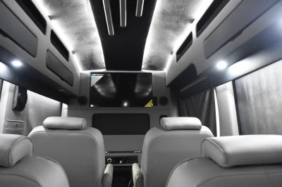 FORD TRANSIT 148 EL LIMO PASSENGER VAN DRINK AND RIDE IN MOST STATES - WALDOCH CONVERSION VAN - 2020 FORD TRANSIT LIMO - Image 42 of 59