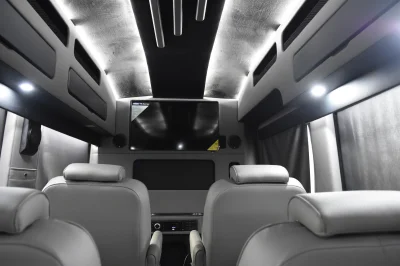 FORD TRANSIT 148 EL LIMO PASSENGER VAN DRINK AND RIDE IN MOST STATES - WALDOCH CONVERSION VAN - 2020 FORD TRANSIT LIMO - Image 43 of 59