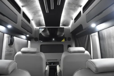 FORD TRANSIT 148 EL LIMO PASSENGER VAN DRINK AND RIDE IN MOST STATES - WALDOCH CONVERSION VAN - 2020 FORD TRANSIT LIMO - Image 45 of 59