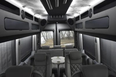 FORD TRANSIT 148 EL LIMO PASSENGER VAN DRINK AND RIDE IN MOST STATES - WALDOCH CONVERSION VAN - 2020 FORD TRANSIT LIMO - Image 7 of 59