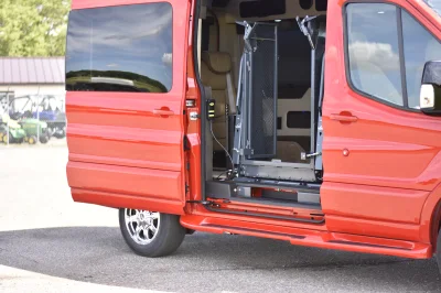 CUSTOM 130 MEDIUM ROOF CONVERSION VAN 5 PASSENGER MOBILITY LUXURY VAN BY WALDOCH - 2020 FORD TRANSIT MOBILITY - Image 20 of 29