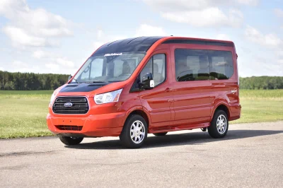 RACE RED - 2020 FORD TRANSIT MOBILITY - Image 1 of 29
