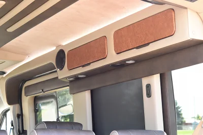 FORD TRANSIT CONVERSION VAN 7 PASSENGER MOBILITY READY LUXURY VAN BY WALDOCH TRAVEL - 2020 FORD TRANSIT MOBILITY - Image 12 of 16