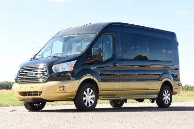 FORD TRANSIT CONVERSION VAN 7 PASSENGER MOBILITY READY LUXURY VAN BY WALDOCH TRAVEL - 2020 FORD TRANSIT MOBILITY - Image 4 of 16