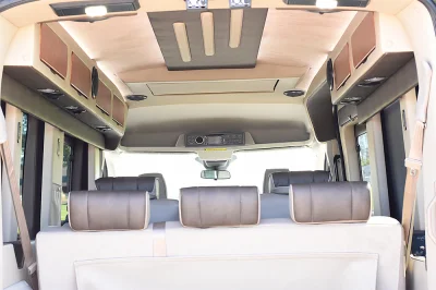FORD TRANSIT CONVERSION VAN 7 PASSENGER MOBILITY READY LUXURY VAN BY WALDOCH TRAVEL - 2020 FORD TRANSIT MOBILITY - Image 10 of 16
