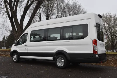 FORD TRANSIT 148 EL WHITE MOBILITY FLEET VAN PASSENGER ADA - 2020 FORD TRANSIT MOBILITY - Image 3 of 28