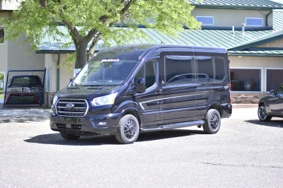 2021 FORD TRANSIT 148 MEDIUM ROOF GALAXY 9 PASSENGER BLACK WITH BLACK INTERIOR - 2021 FORD TRANSIT GALAXY - Image 1 of 39