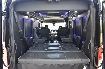 2021 FORD TRANSIT 148 MEDIUM ROOF GALAXY 9 PASSENGER BLACK WITH BLACK INTERIOR - 2021 FORD TRANSIT GALAXY - Image 23 of 39