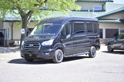 2021 FORD TRANSIT 148 MEDIUM ROOF GALAXY 9 PASSENGER BLACK WITH BLACK INTERIOR - 2021 FORD TRANSIT GALAXY - Image 39 of 39