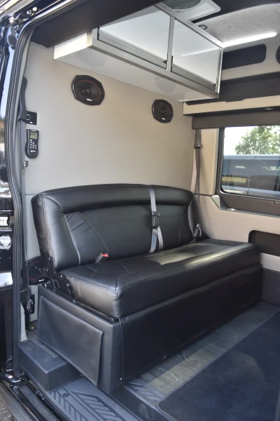 FORD TRANSIT 148 EL HIGH ROOF DUALLY MOTO VAN BY WALDOCH CUSTOM GARAGE ON WHEELS - 2022 FORD TRANSIT CAMPER - Image 14 of 20