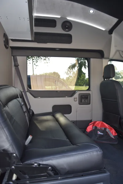 FORD TRANSIT 148 EL HIGH ROOF DUALLY MOTO VAN BY WALDOCH CUSTOM GARAGE ON WHEELS - 2022 FORD TRANSIT CAMPER - Image 15 of 20